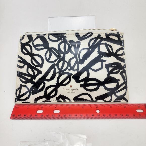 Kate Spade New York Literary Glasses Pencil Pouch set - Picture 7 of 7